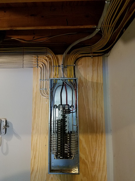 Completed electrical project — SK Electrical Service Company
