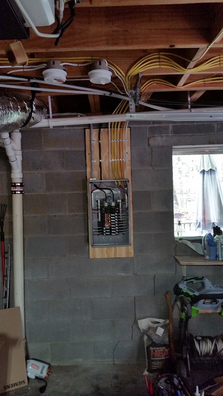 Completed electrical project — SK Electrical Service Company