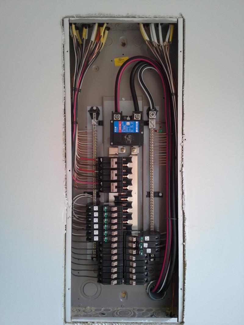 Completed electrical project — SK Electrical Service Company