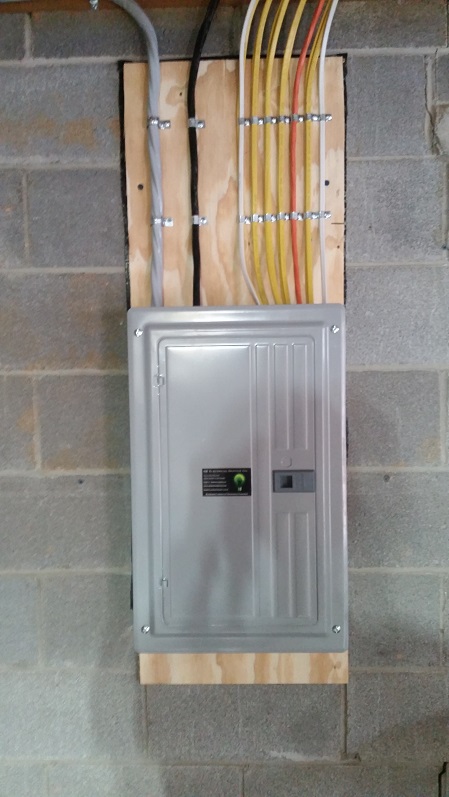 Completed electrical project — SK Electrical Service Company