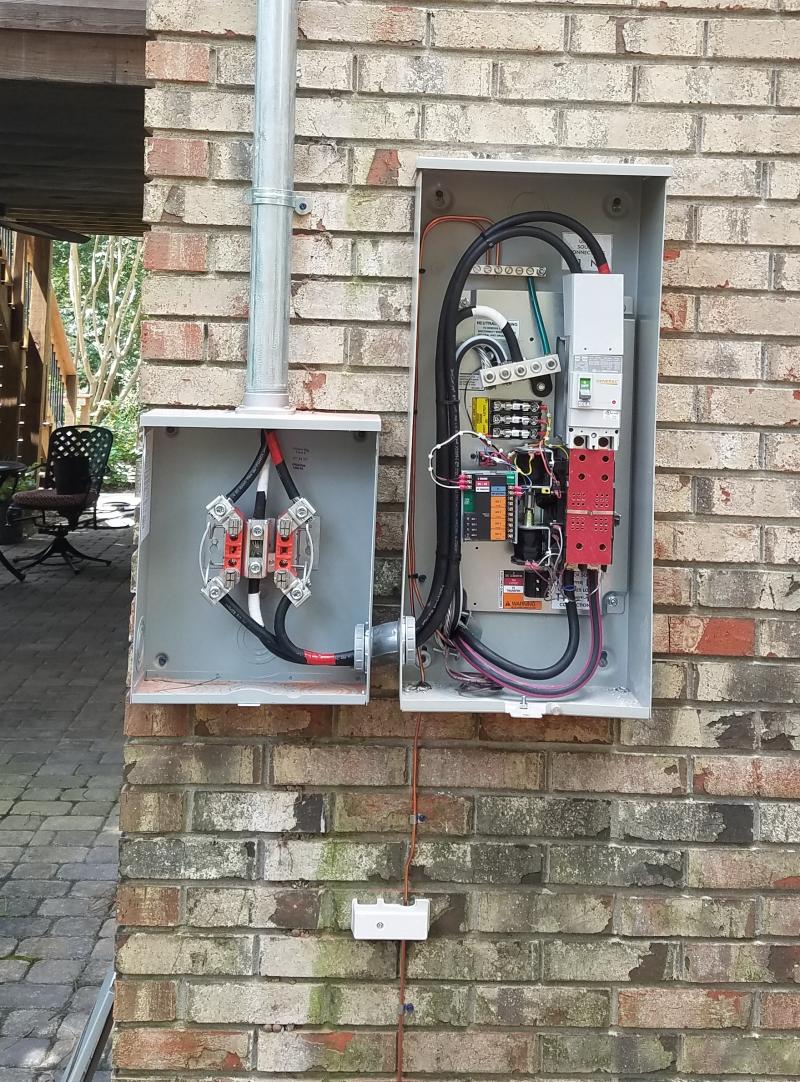 Completed electrical project — SK Electrical Service Company