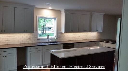 Completed electrical project — SK Electrical Service Company