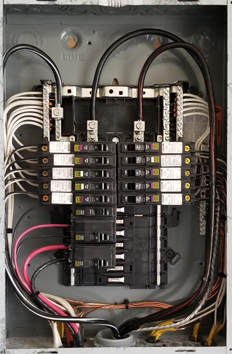 Completed electrical project — SK Electrical Service Company