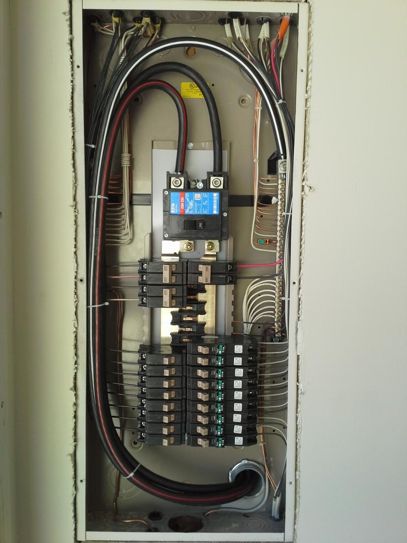 Completed electrical project — SK Electrical Service Company
