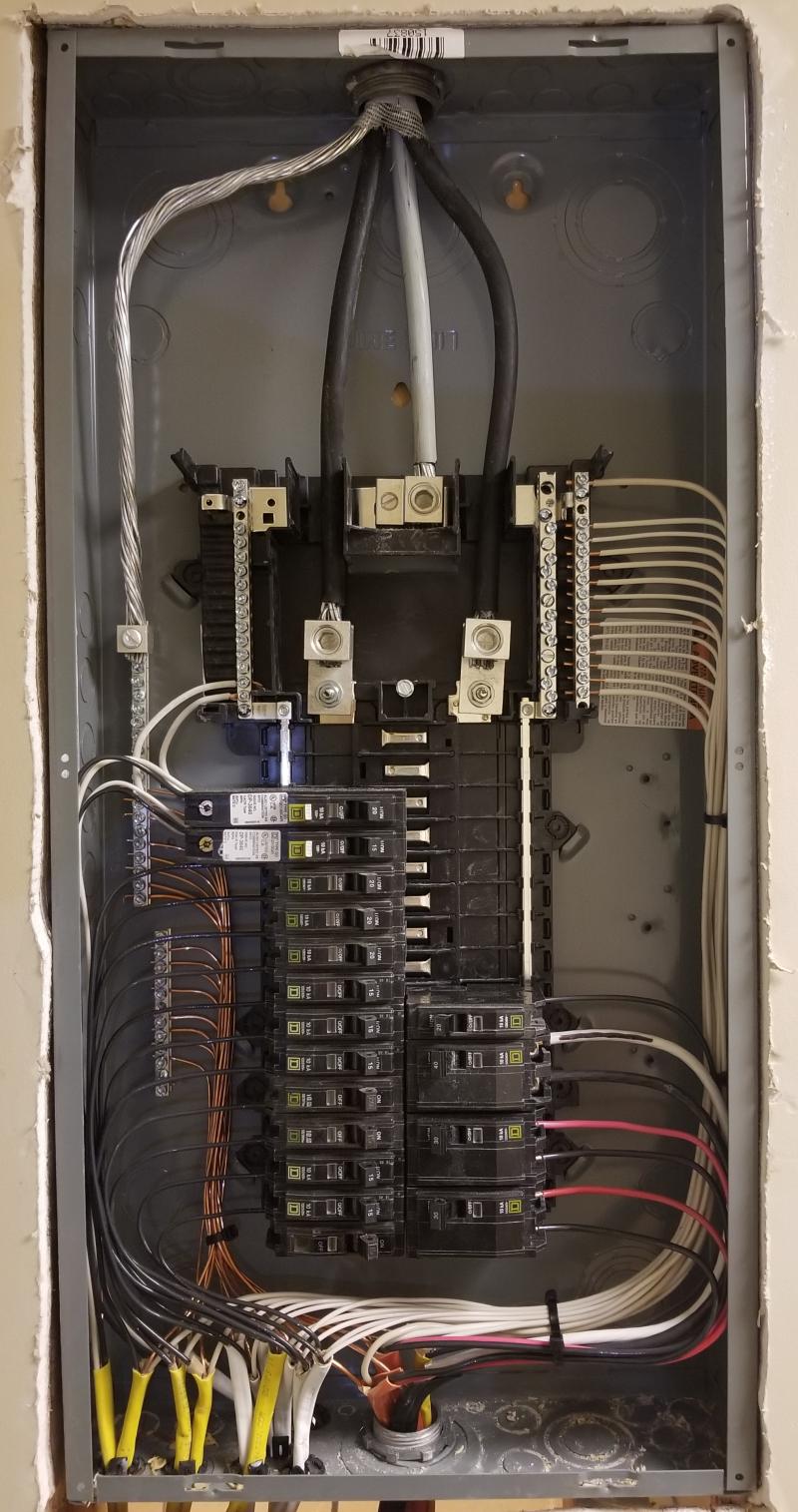 Completed electrical project — SK Electrical Service Company