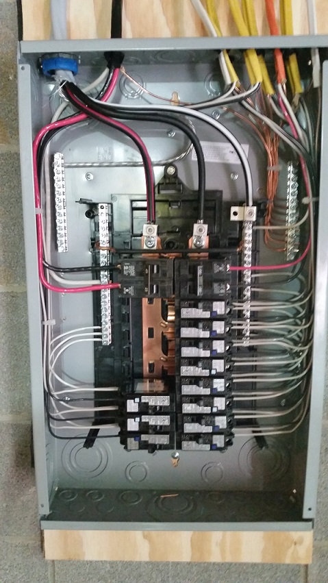 Completed electrical project — SK Electrical Service Company